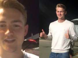 De Ligt est arrivé à Turin : transfert imminent à la Juventus. Capture/Juventus