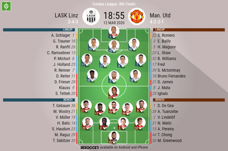 Lask Linz V Man Utd As It Happened Besoccer