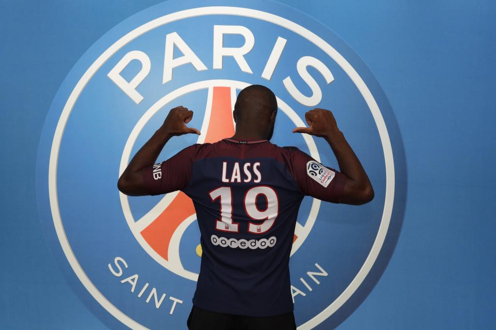 Maillot THIRD PSG Lassana DIARRA Maillot THIRD PSG Lassana DIARRA