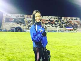 La fisio venezolana ya es toda una estrella en Guatemala. Instagram/LauraBariatti