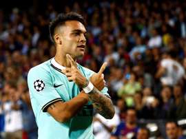 Barcelona and City's interest in Lautaro Martinez force Inter to react. EFE