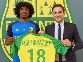 Le FC Nantes annonce la prolongation de Samuel Moutoussamy. FCNantes