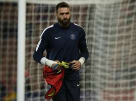 The goalkeeper admits he is not happy on the bench. EFE