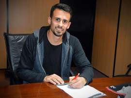 Sosa firmó recientemente su nuevo contrato con la 'Franja'. DanubioFC