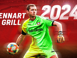 Bayer Leverkusen have signed a goalkeeper for next term. Twitter/bayer04fussball