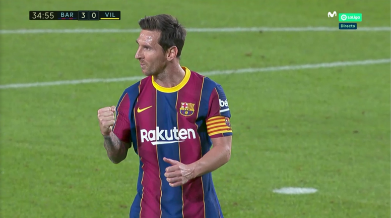 Messi Gets First Goal Of Season After Controversial Foul On Ansu Fati Besoccer