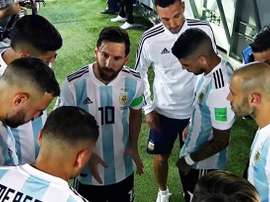 Le discours de Messi. Capture/Twitter