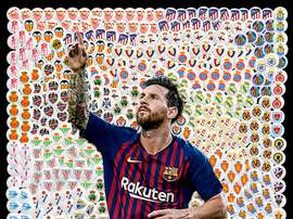 Leo Messi marcou 400 golos na LaLiga. BeSoccer