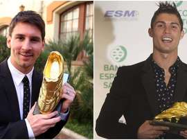 Leo Messi e Cristiano Ronaldo são recordistas na Chuteira de Ouro. BeSoccer