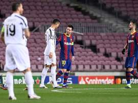 Arthur Melo compare Leo Messi et Cristiano Ronaldo. AFP