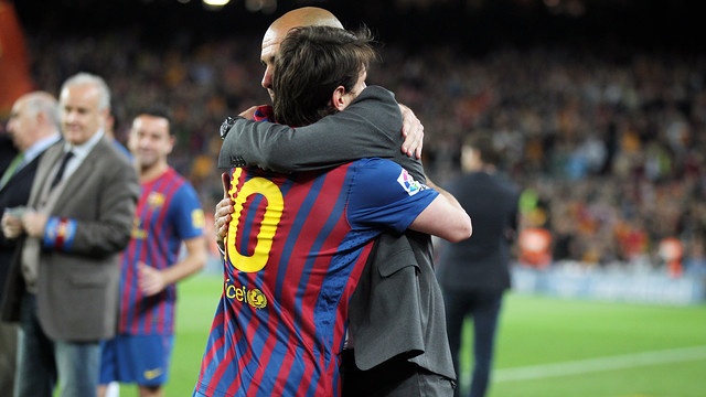 Messi envia uma carinhosa mensagem a Guardiola - BeSoccer