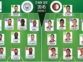 Manchester City-Feyenoord. BeSoccer