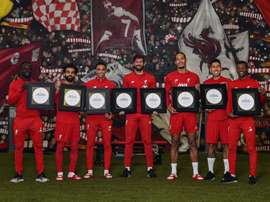 Messi vole la vedette aux Reds. Captura/Liverpool/Twitter