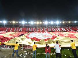 Les supporteurs d'Independiente lors de la finale retour de la Copa Sudamericana contre Huracan