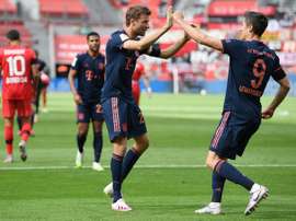 Il Bayern stende il Leverkusen. Twitter/FCBayern