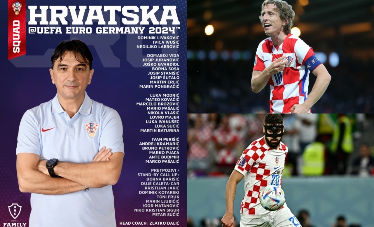 Lista de Croacia, primera rival de España en la Euro, con Modric y Gvardiol