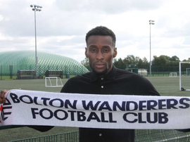 Lloyd Dyer joins Bolton Wanderers. Twitter/OfficialBWFC