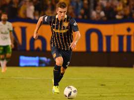 Lo Celso in action for Rosario Central. PSG