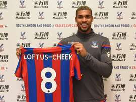 Loftus-Cheek emprestado pelo Chelsea. Twitter/Crystal Palce