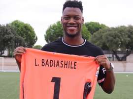 Loic Badiashile, cedido a Las Rozas. Twitter/LasRozas_CF