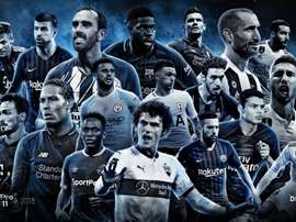 Estes são os 20 defensores finalistas do FIFPro. FIFPro
