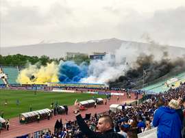 Los derbis entre Levski y CSKA siempre son calientes. Twitter