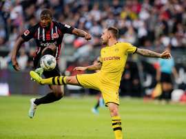 Eintracht punishes a Borussia who were winners too soon. Twitter/BVB