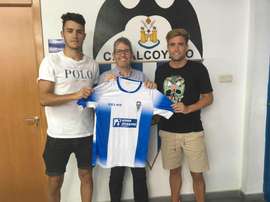 Dos refuerzos de golpe para el Alcoyano. Twitter/CD_Alcoyano
