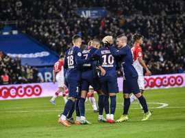 Match nul entre le PSG et Monaco. Twitter/PSG_espanol