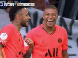 Naymar volta a sorrir. ESPN
