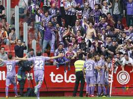 El Valladolid vapuleó en los primeros 45 minutos de nuevo al Sporting. LaLiga