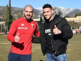 Sturaro et Sanabria, nouveaux joueurs de Genoa. GenoaFC