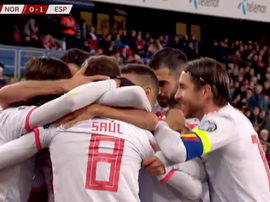 Late penalty drama sees Spain drop first points of the competition! Captura/RTVE1