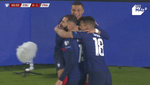 Benzema sacó petróleo de su conexión con Mbappé para poner el 0-1