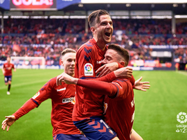 El Sadar fue una fiesta durante todo el encuentro. LaLiga
