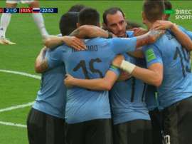 Russia gave away an own-goal. DIRECTVSport