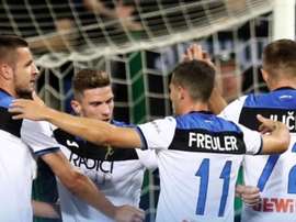 Atalanta are keeping up with the pace in Italy. Twitter/Atalanta_BC