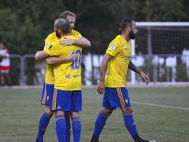 El Cádiz ganó en Ubrique al Al Rayyan. CadizCF