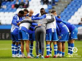 Los jugadores tuvieron que esperar un poco. LaLiga