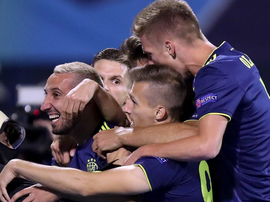 El Dinamo de Zagreb aplastó al Atalanta. GNKDinamo