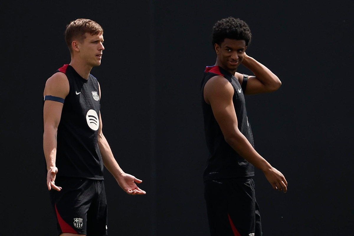 Balde y Casadó entrenan ya con el alta médica para el 'Clásico'