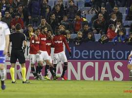 Victoria del Nàstic ante el Zaragoza. LaLiga