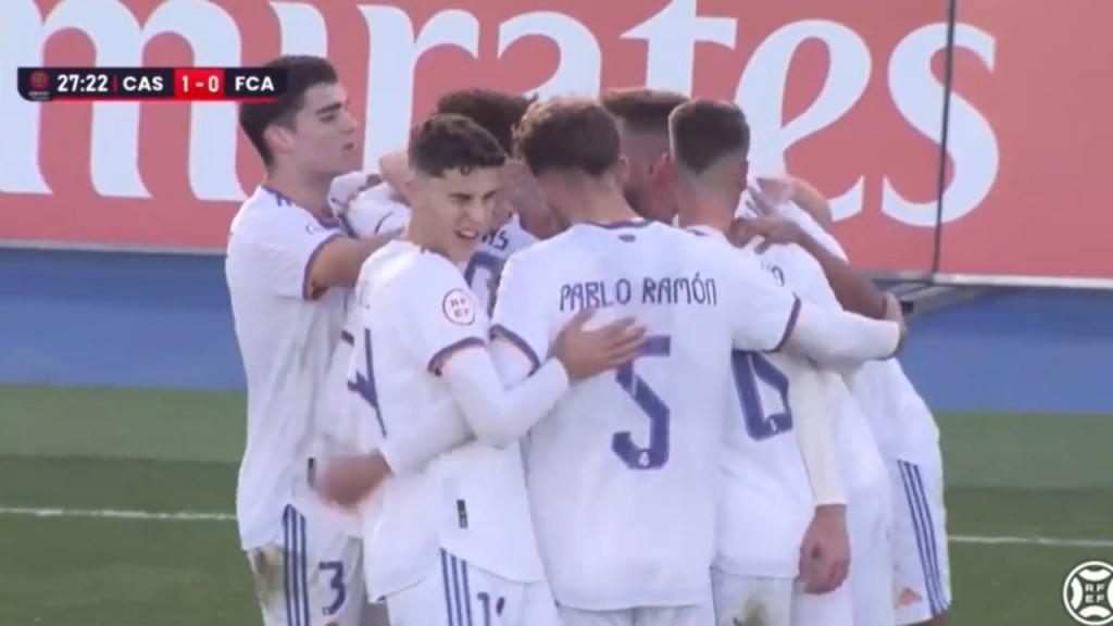 Nómina y paga extra para el Castilla ante el Andorra de Piqué