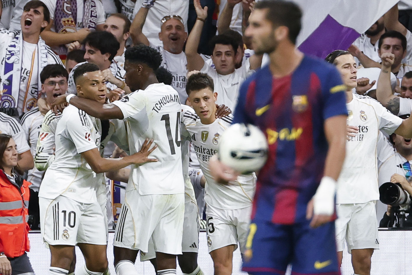 El Madrid es el segundo líder más rotundo a estas alturas en casi tres décadas