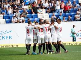 Une victoire plus pour Séville lors de sa préparation estivale. SevillaFC
