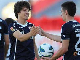 Jovic estreou-se com recorde e título debaixo do braço. Twitter/Crvenazvezdafk