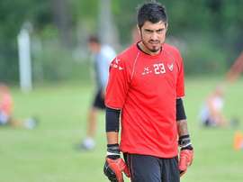 Lucas Hoyos, guardameta de Atlético Rafaela. AtléticoRafaela
