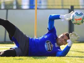 Lucho García está tocado del muslo de la pierna derecha. RCDeportivo