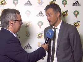 Luis Enrique lo tiene claro. Captura/TVE1