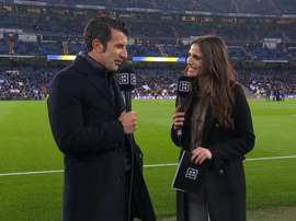 Luís Figo observou a melhora do time nos últimos meses. Captura/DAZN